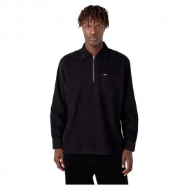 блуза,мъжки,пуловери,wrangler,corduroy,half,zip,sweater,black