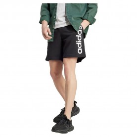 Къси панталони Adidas Lin Sj shorts - Black (Black) къси,панталони,мъжки,панталони,дамски,панталони,adidas,lin,sj,shorts,black,(black)