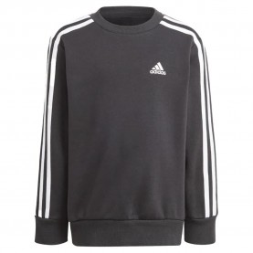 поларена,блуза,детски,блузи,adidas,lk,3s,fleece,sweatshirt,black,(black,white)