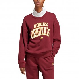 блуза,дамски,блузи,adidas,originals,sweatshirt,shadow,red,(red)