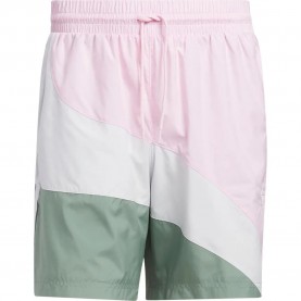 къси,панталони,мъжки,панталони,adidas,originals,swirl,woven,shorts,clear,pink,silver,green,(pink)