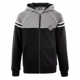 юношеска,блуза,детски,блузи,bejo,tamis,ii,junior,full,zip,sweatshirt,black,grey,(black,grey,melange)