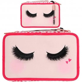 канцеларски,принадлежности,depesche,topmodel,beauty,girl,triple,pocket,pencil,case,pink,(pink)