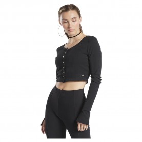тениска,дамски,тениски,reebok,classics,long,sleeve,t,shirt,black