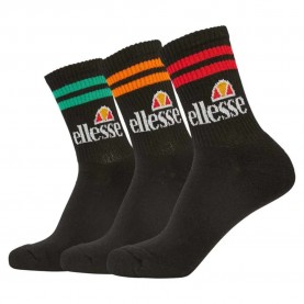 чорапи,мъжки,чорапи,ellesse,pullo,3,units,quarter,short,socks,3,pairs,black,black,(black)