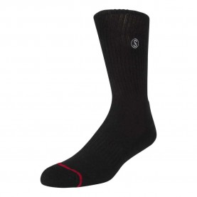 чорапи,мъжки,чорапи,salty,crew,line,up,half,long,socks,3,pairs,black,(black)