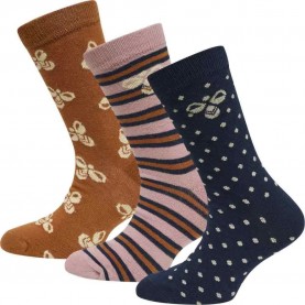чорапи,детски,чорапи,hummel,alfie,socks,3,units,multicolor,(black,iris)