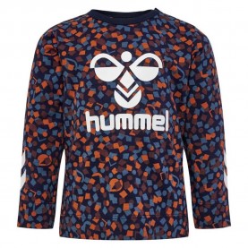 тениска,детски,тениски,hummel,confetti,long,sleeve,t,shirt,blue,(black,iris)