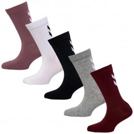чорапи,детски,чорапи,hummel,make,my,day,socks,5,units,deco,rose,(multicolor)