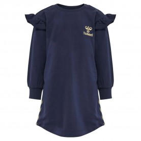 рокля,детски,поли,и,рокли,hummel,signe,dress,blue,(black,iris)