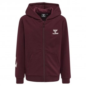 блуза,детски,блузи,hummel,trece,full,zip,sweatshirt,windsor,wine,(red)