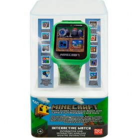 часовник,часовници,minecraft,minecraft,smart,watch,clear,(multicolor)