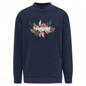 блуза,детски,блузи,hummel,esther,sweatshirt,blue,(black,iris)