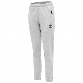 панталони,детски,панталони,hummel,move,grid,cotton,pants,grey,melange,(grey)