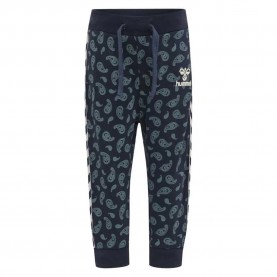 панталони,детски,панталони,hummel,paisley,pants,blue,(black,iris)