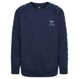 блуза,детски,блузи,hummel,wong,sweatshirt,blue,(black,iris)