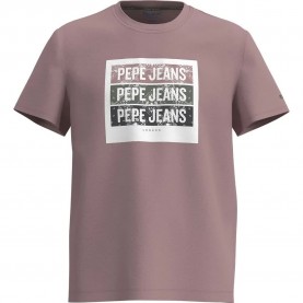 тениска,мъжки,тениски,pepe,jeans,acee,short,sleeve,t,shirt,pink,(bleach,pink)
