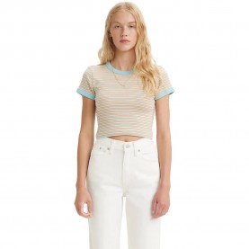 дамски,топове,levi´s,®,ringer,mini,top,bikini,stripe,bleeched,sand,(beige)