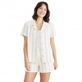 риза,с,къс,ръкав,дамски,блузи,дамски,ризи,dockers,camp,short,sleeve,shirt,beige