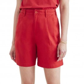 къси,панталони,дамски,панталони,dockers,pleated,original,shorts,cherry,bomb,(red)