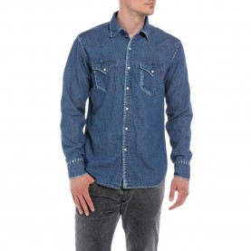 риза,с,дълъг,ръкав,мъжки,ризи,replay,m4023,.000.620,40a,long,sleeve,shirt,blue