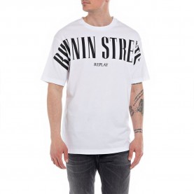 тениска,мъжки,тениски,replay,m6495,.000.23062,short,sleeve,t,shirt,white