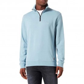блуза,мъжки,пуловери,boss,zetrust,10234591,01,sweatshirt,blue,(light,pastel,blue)
