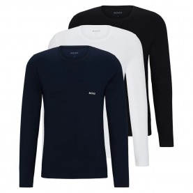 BOSS Classic 10243514 01 long sleeve base layer 3 units - Multicolor (Open Miscellaneous) мъжко,бельо,boss,classic,10243514,01,long,sleeve,base,layer,3,units,multicolor,(open,miscellaneous)