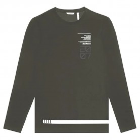 тениска,мъжки,тениски,antony,morato,mmkl00312,fa100144,long,sleeve,t,shirt,military,green,(green)