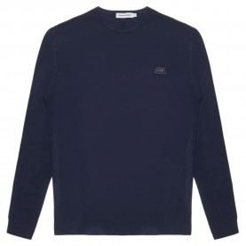 блуза,мъжки,пуловери,antony,morato,mmsw01304,ya500002,slim,fit,sweater,blue,(blue,ink)