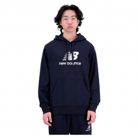 суичър,мъжки,пуловери,new,balance,essentials,stacked,logo,french,terry,hoodie,black