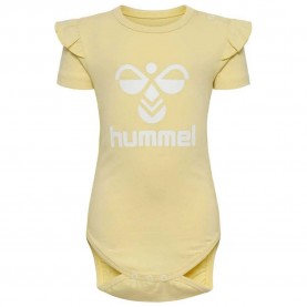 детски,облекла,за,момичета,hummel,dream,ruffle,short,sleeve,body,italian,straw,(yellow)