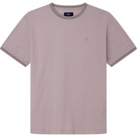 тениска,мъжки,тениски,hackett,pique,tipped,short,sleeve,t,shirt,purple