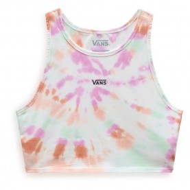 Потник Vans Longline Raceback Wash Brelette Sleeveless Top - Pink (White) потник,дамски,топове,vans,longline,raceback,wash,brelette,sleeveless,top,pink,(white)