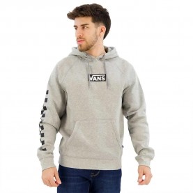 Суичър Vans Versa Standard hoodie - Grey (Cement Heather / Chekerboard) суичър,мъжки,пуловери,vans,versa,standard,hoodie,grey,(cement,heather,chekerboard)