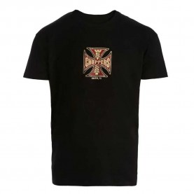 тениска,мъжки,тениски,west,coast,choppers,motorcycle,co,short,sleeve,t,shirt,brown,(black)