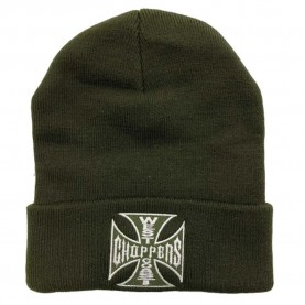 шапка,всички,шапки,west,coast,choppers,og,roll,up,beanie,green,(olive,green)