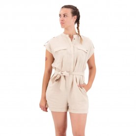 Pepe jeans Alina short sleeve romper - Beige (Stone) дамски,гащеризони,pepe,jeans,alina,short,sleeve,romper,beige,(stone)