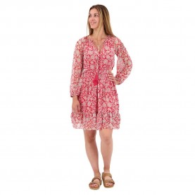 рокля,дамски,поли,и,рокли,pepe,jeans,batilde,short,sleeve,dress,orange