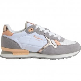 маратонки,дамски,маратонки,pepe,jeans,brit,heritage,trainers,white,(grey)