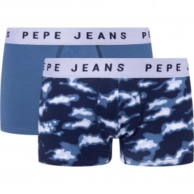 боксерки,дамско,бельо,дамски,бикини,и,танкини,pepe,jeans,camo,trunk,panties,2,units,blue,(navy)