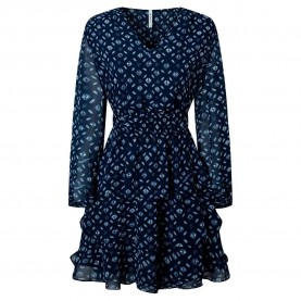 рокля,дамски,поли,и,рокли,pepe,jeans,eyra,long,sleeve,dress,blue