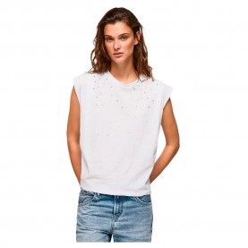 тениска,дамски,тениски,pepe,jeans,morgana,sleeveless,t,shirt,white