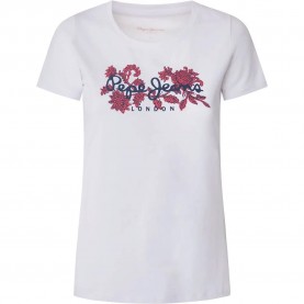 тениска,дамски,тениски,pepe,jeans,nerea,short,sleeve,t,shirt,white,(white)