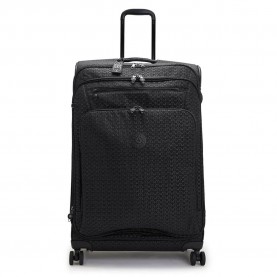 куфари,kipling,new,youri,spin,l,trolley,bag,signature,emb,(black)