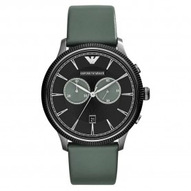 Часовник Emporio armani AR1794 watch - Silver (Green / Black / Mineral) часовник,часовници,emporio,armani,ar1794,watch,silver,(green,black,mineral)