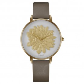 Часовник Bellevue B62 woman watch - Golden (Gray / White / Mineral) часовник,часовници,bellevue,b62,woman,watch,golden,(gray,white,mineral)