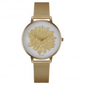 Часовник Bellevue D45 woman watch - Golden (Golden / White / Mineral) часовник,часовници,bellevue,d45,woman,watch,golden,(golden,white,mineral)