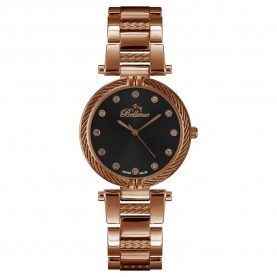 часовник,часовници,bellevue,e1,woman,watch,golden,(rose,black,mineral)