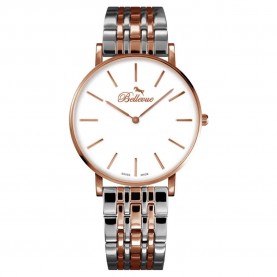 Часовник Bellevue E105 woman watch - Golden (Gray / White / Mineral) часовник,часовници,bellevue,e105,woman,watch,golden,(gray,white,mineral)